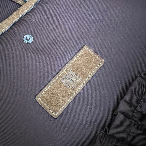 FRYE Chris Suede Leather Backpack Sand